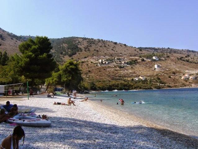 Sea View Luxury Apartment Plataria Buitenkant foto