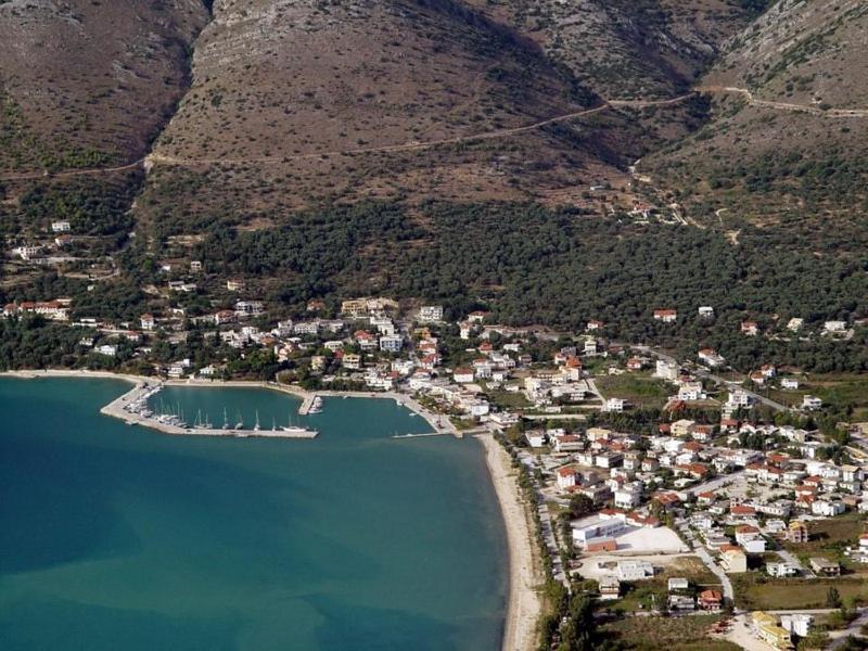 Sea View Luxury Apartment Plataria Buitenkant foto